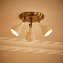 Wybridge 3 Light Semi Flush Spotlight - thumbnail 2
