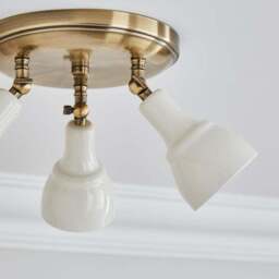 Wybridge 3 Light Semi Flush Spotlight - thumbnail 3