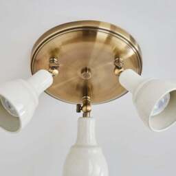 Wybridge 3 Light Semi Flush Spotlight - thumbnail 4