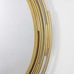 Madeira Art Deco Round Wall Mirror - thumbnail 2