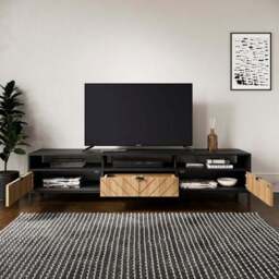 "Nixon Extra Wide TV Unit for TVs up to 80""" - thumbnail 2