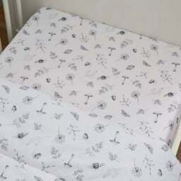 Sketched Woodland 100% Cotton Cot 4 Tog Quilt - thumbnail 5