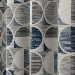 Cai Circle Jacquard Eyelet Curtains - thumbnail 3