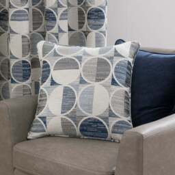 Cai Circle Jacquard Eyelet Curtains - thumbnail 6