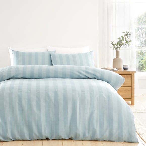 Dixon Waffle 100% Cotton Duvet Cover & Pillowcase Set - image 1