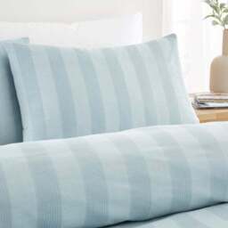 Dixon Waffle 100% Cotton Duvet Cover & Pillowcase Set - thumbnail 2