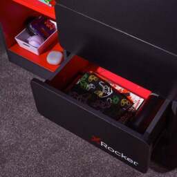 X Rocker Carbon Tek Chest of Drawers with Neo Fibre LED - thumbnail 4