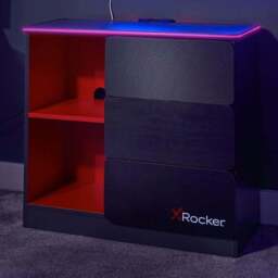 X Rocker Carbon Tek Chest of Drawers with Neo Fibre LED - thumbnail 5