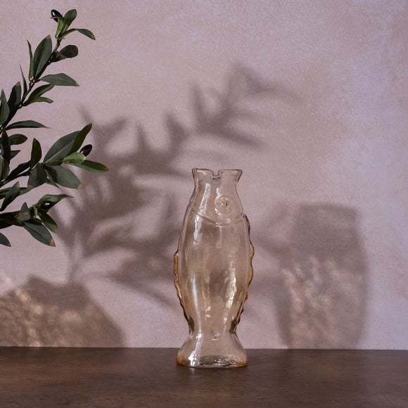 Hestia Fish Glass Vase - image 1