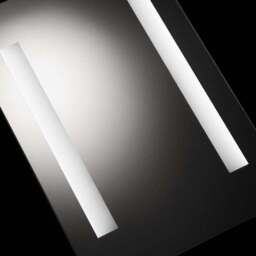 Malham Rectangle LED Wall Mirror - thumbnail 4
