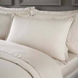 Hotel Cotton Sateen 400 Thread Count Oxford Pillowcase Pair