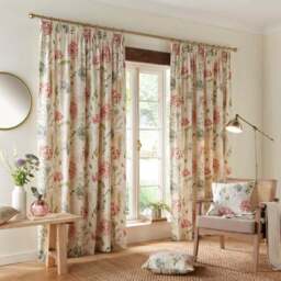 Country Meadow Pencil Pleat Curtains - thumbnail 2