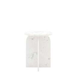 Amora Solid Marble Side Table - thumbnail 5