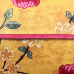 Paoletti Chinoiserie Gold Floral Cushion - thumbnail 2