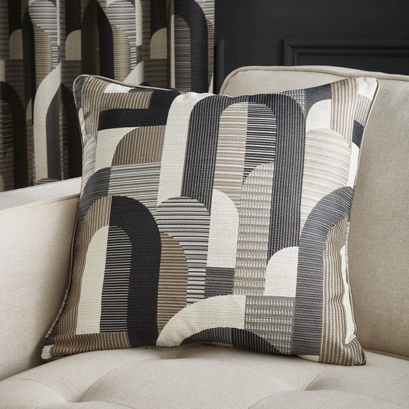 Alvin Geometric Jacquard Cushion - image 1