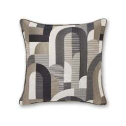 Alvin Geometric Jacquard Cushion - thumbnail 2