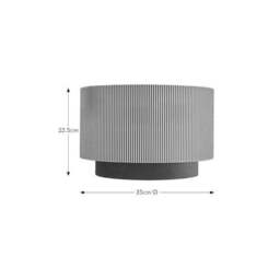Ticking Stripe Two Tier Lamp Shade - thumbnail 5