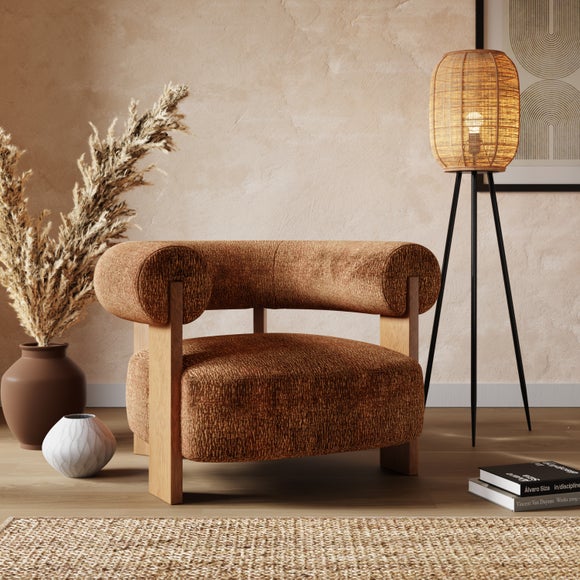 Fallon Crinkle Chenille Accent Chair - image 1