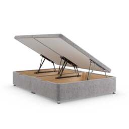 Luxury Side Ottoman Bed Frame, Teddy Fabric - thumbnail 6