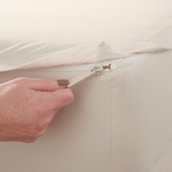 Pure Cotton Easy Zip Fitted Sheet - image 1