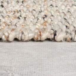 Flecked Braided Wool Rug - thumbnail 4