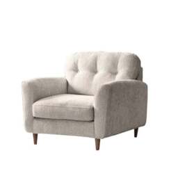 Sven Chunky Chenille Snuggle Chair - thumbnail 4