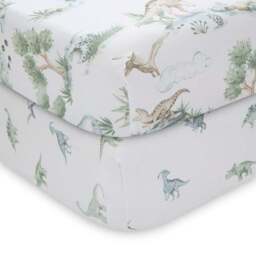 Set of 2 Roar and Explore 100% Cotton Fitted Sheets - thumbnail 3
