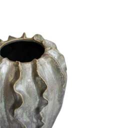 Scarlet Coral Reef Ceramic Vase - thumbnail 3