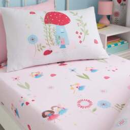 Pack of 2 Toadsool Fairies Polycotton Fitted Sheets - thumbnail 2