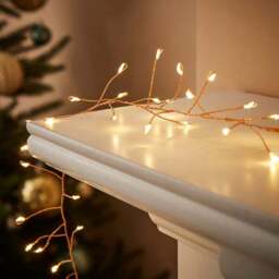 100 LED Battery Operated Cluster String Lights - thumbnail 2