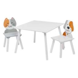 Liberty House Kids Cat And Dog Table And Two Chair Set - thumbnail 3