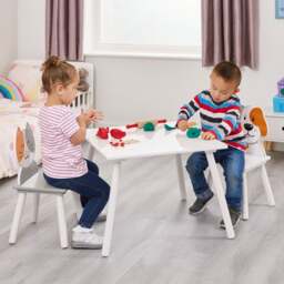 Liberty House Kids Cat And Dog Table And Two Chair Set - thumbnail 1