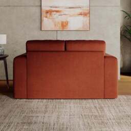 Abel Matte Velvet 2 Seater Sofa - thumbnail 2