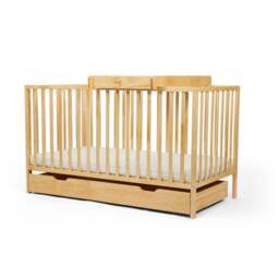 Ickle Bubba Hartley Classic 1 Drawer Cot & Changer Set - thumbnail 1