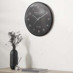 Dome Glass Wall Clock - thumbnail 1
