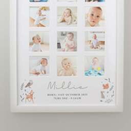 Personalised Woodland Animal Multi Photo Frame - thumbnail 3