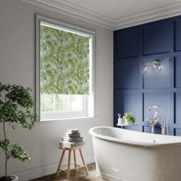 Tropical Maui Floral Fire Retardant Blackout Made to Measure Roller Blind - thumbnail 3