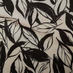 Sketched Leaf 144 Thread Count 100% Cotton Reversible Duvet Cover & Pillowcase Set - thumbnail 6