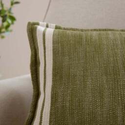 Churchgate Mallory Stripe Cotton Rectangle Cushion - thumbnail 2