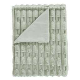Bianca So Soft Carved Faux Fur Throw Blanket 150cm x 200cm - thumbnail 5
