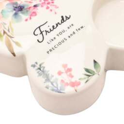 The Cottage Garden Floral Butterfly Ceramic Tealight Holder - thumbnail 4