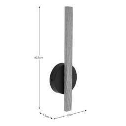 Leander Linear Outdoor LED Wall Light - thumbnail 5