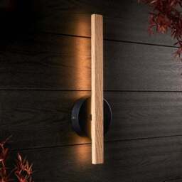 Leander Linear Outdoor LED Wall Light - thumbnail 2