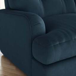 Martha Matte Plush Velvet 2 Seater Double Sofa Bed - thumbnail 4