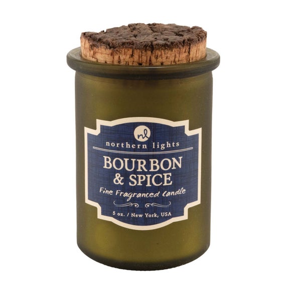 Northern Lights Spirit Bourbon and Spice Jar Candle - image 1