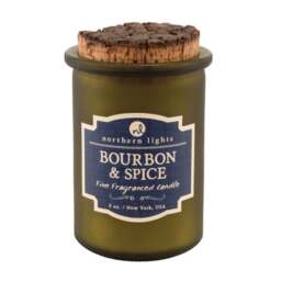 Northern Lights Spirit Bourbon and Spice Jar Candle - thumbnail 1