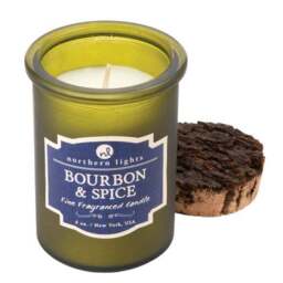 Northern Lights Spirit Bourbon and Spice Jar Candle - thumbnail 3