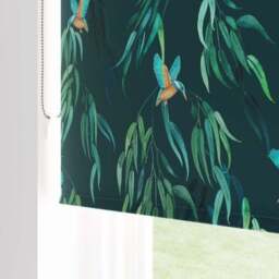Kingfisher Blackout Roller Blind - thumbnail 5