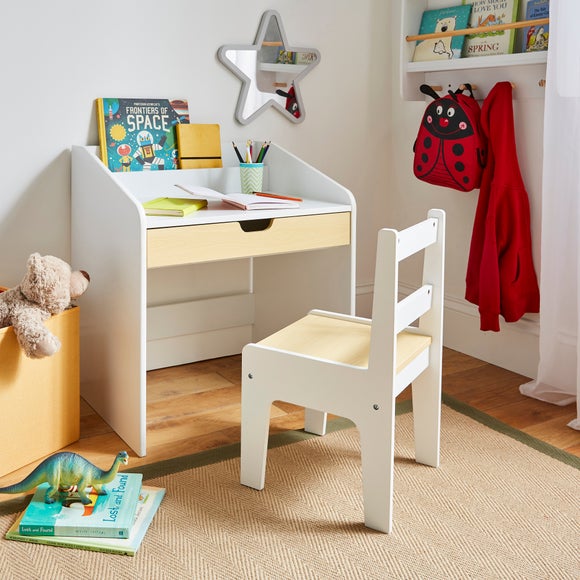 Argos 2025 Argos Childrens Desk And Chair Malibu Desk Argos Office