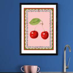 East End Prints Carnival Cherries Print - thumbnail 1